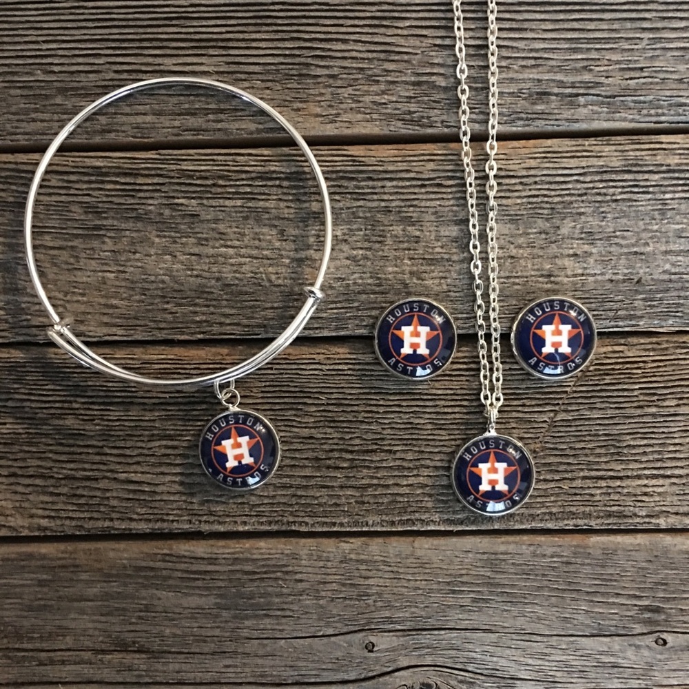 Houston Astros Jewelry Set